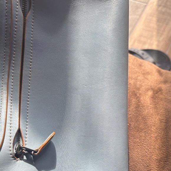 Coach Blue Leather Handbag - Picture 10 of 11